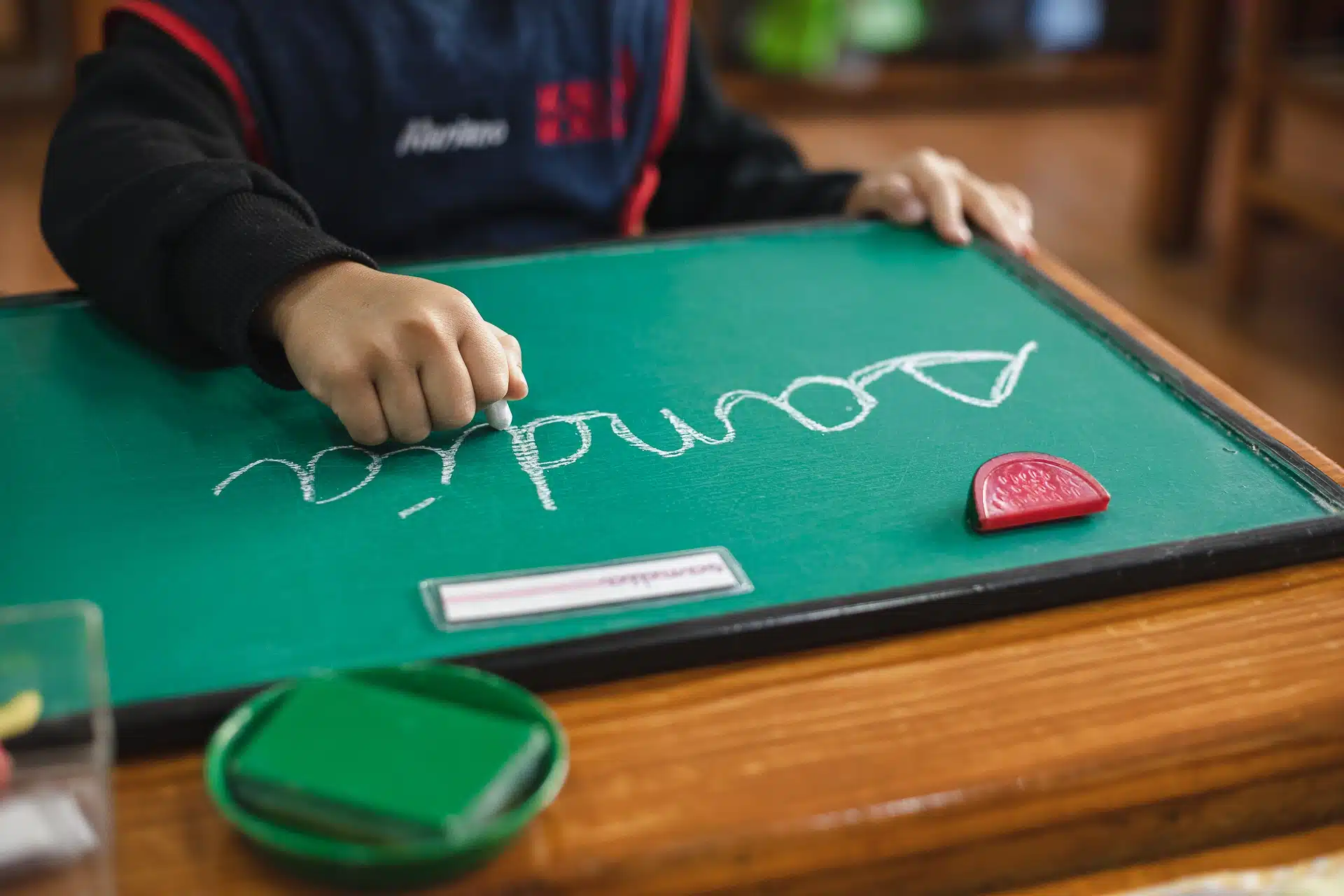 Niño Montessori en naucalpan